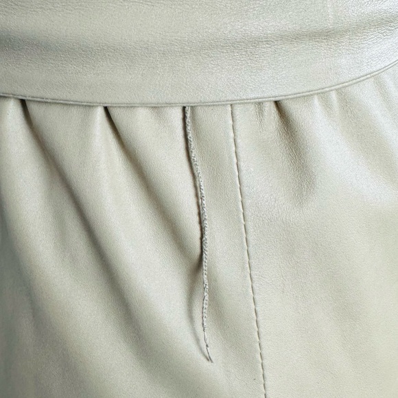 Elie Tahari Tan Leather Jacket - Picture 6 of 11